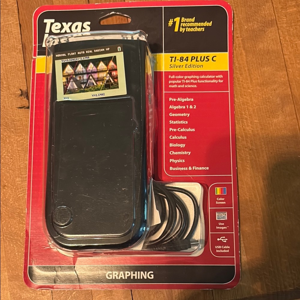 Texas Instruments Black Graphing Calculator Essential Accessory